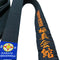 Kyokushin Karate Black Belt Embroidery Japanese Martial Arts Sports IKF Club Polyester Decorations Customized Name Width 4Cm