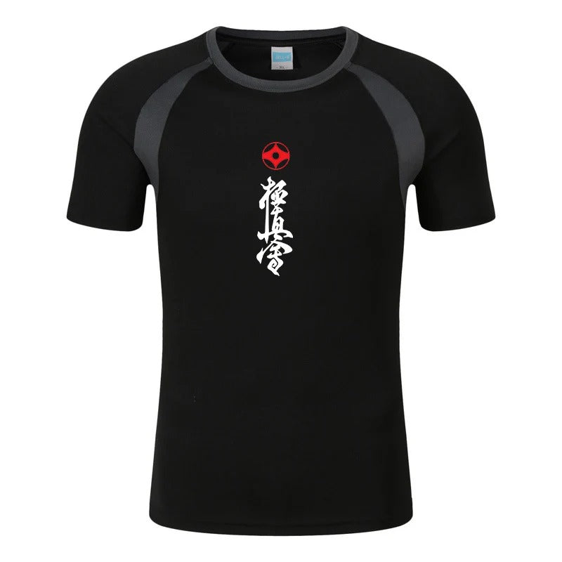 Kyokushin Karate T-shirt Raglan Short Sleeve