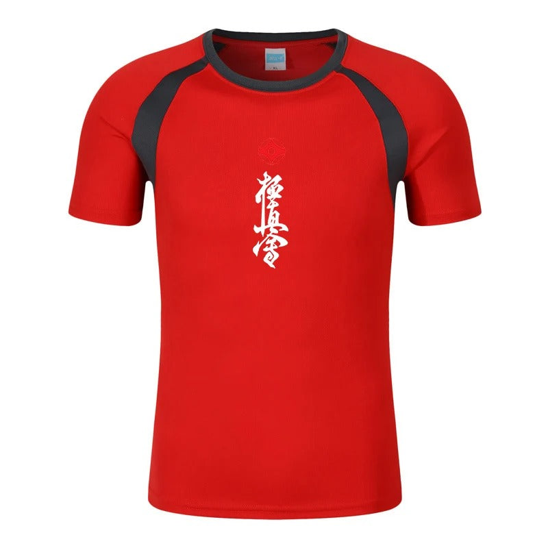 Kyokushin Karate T-shirt Raglan Short Sleeve
