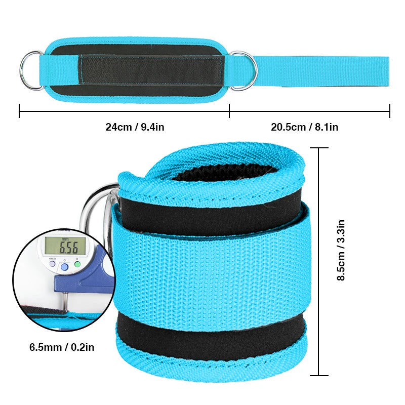 Ankle Straps Cable Attachment – Glutes, Legs & Strength Training