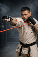 Chest Expander Resistance Band – Upper Body Strength & Combat Training