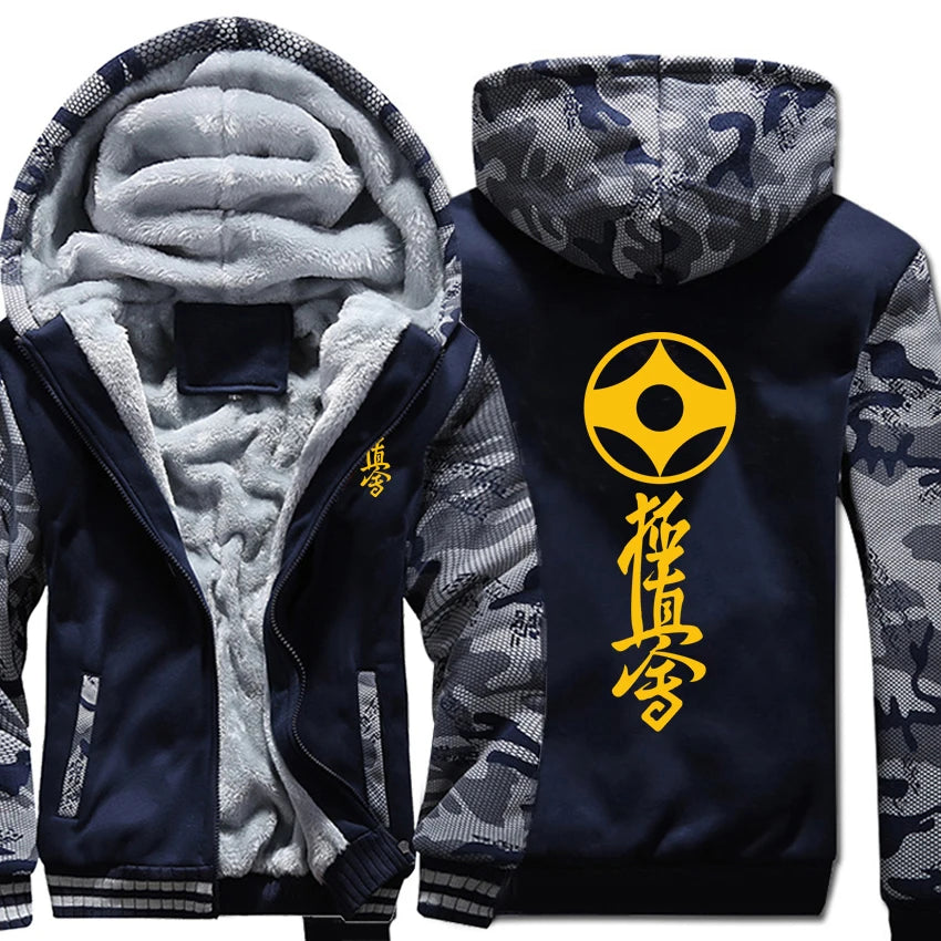 Kyokushin Winter Camouflage Zip Hoodie