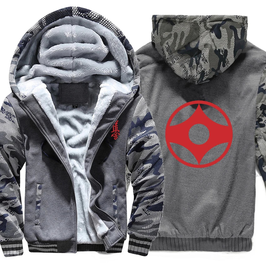 Kyokushin Winter Camouflage Zip Hoodie