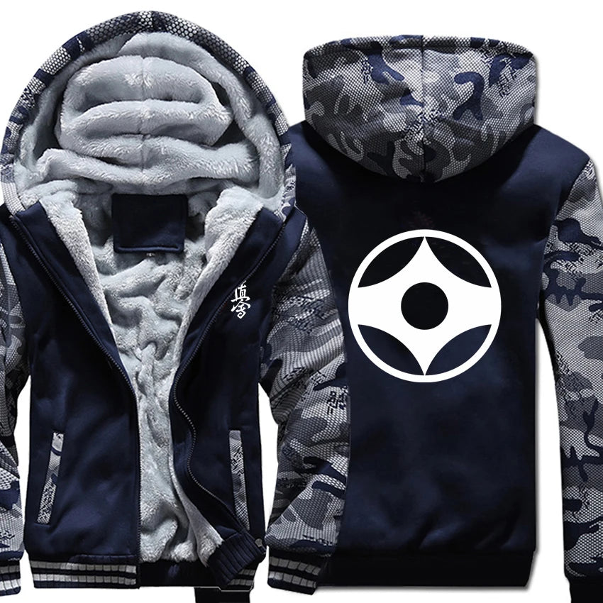Kyokushin Winter Camouflage Zip Hoodie
