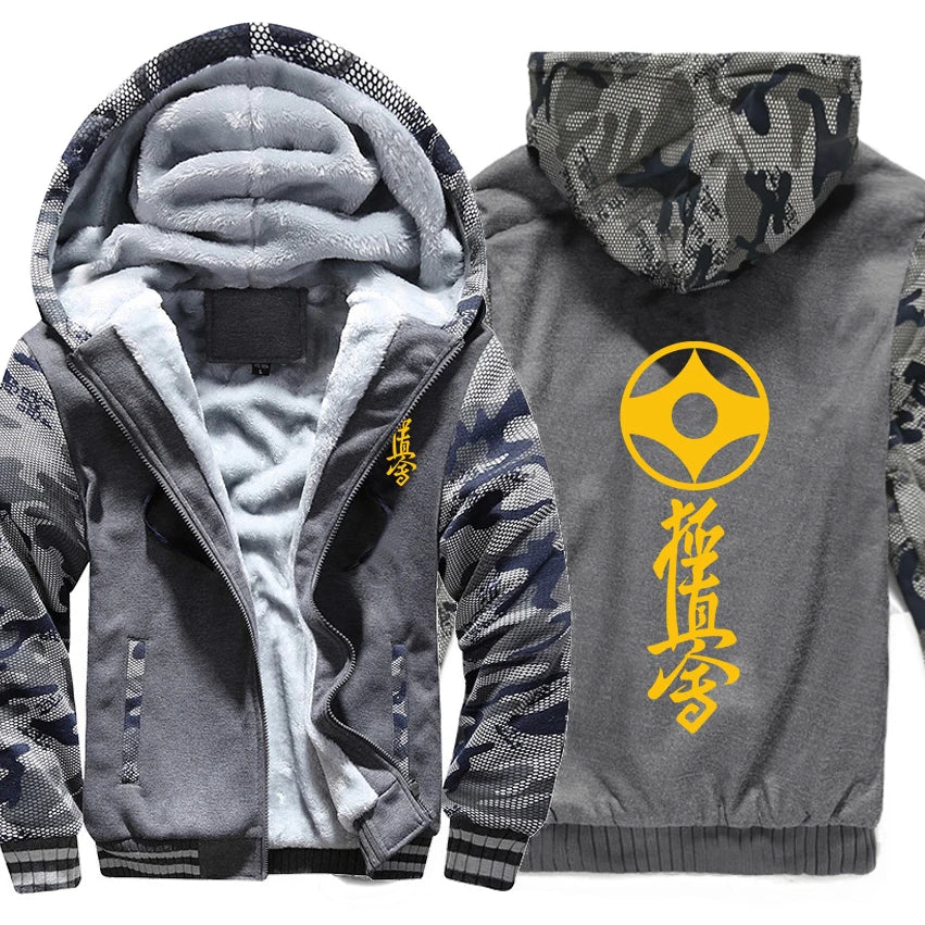 Kyokushin Winter Camouflage Zip Hoodie