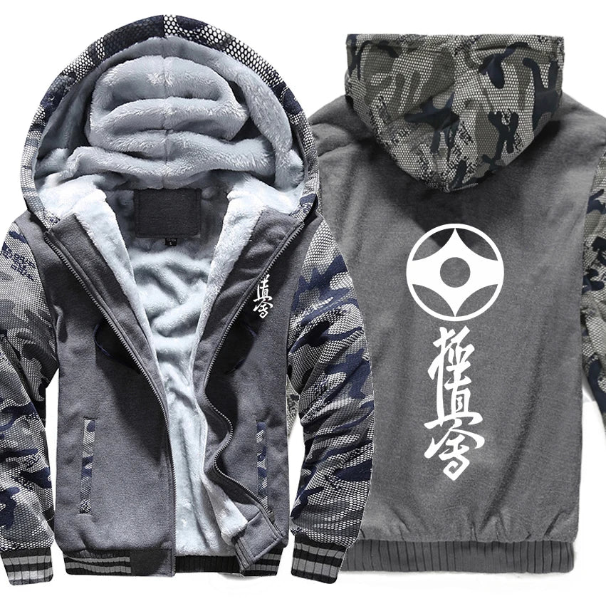 Kyokushin Winter Camouflage Zip Hoodie