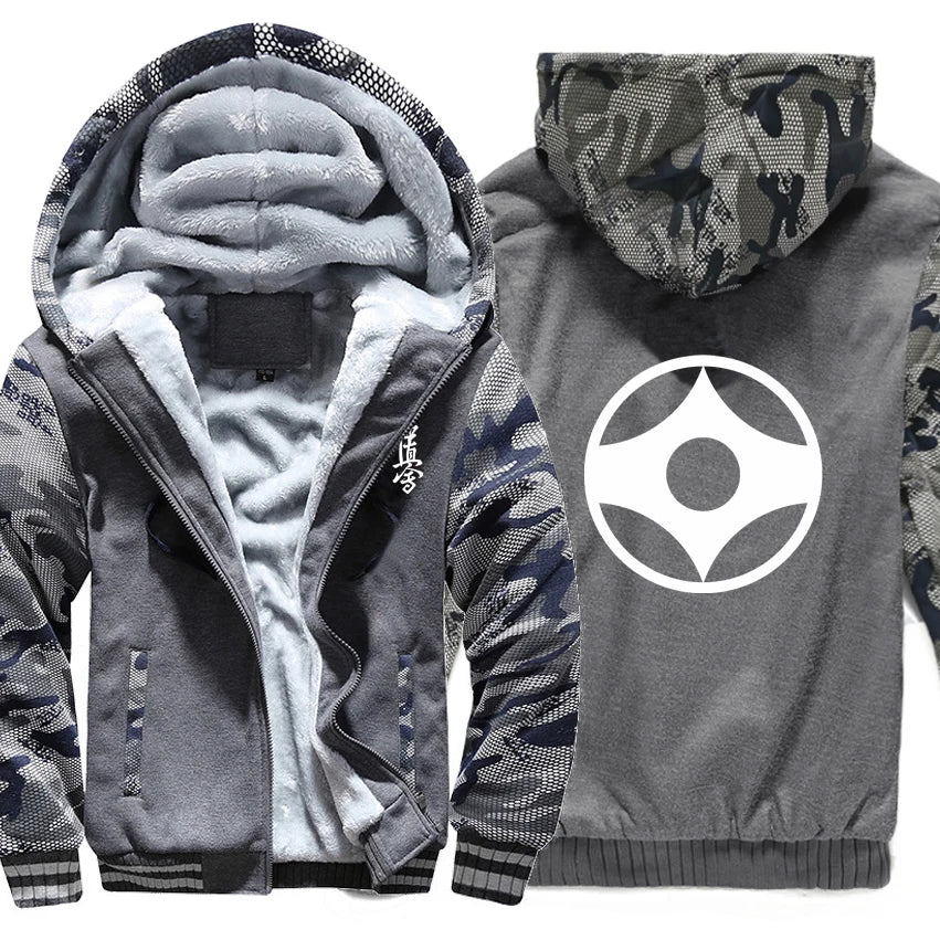 Kyokushin Winter Camouflage Zip Hoodie