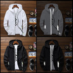 Reflective windbreaker jacket
