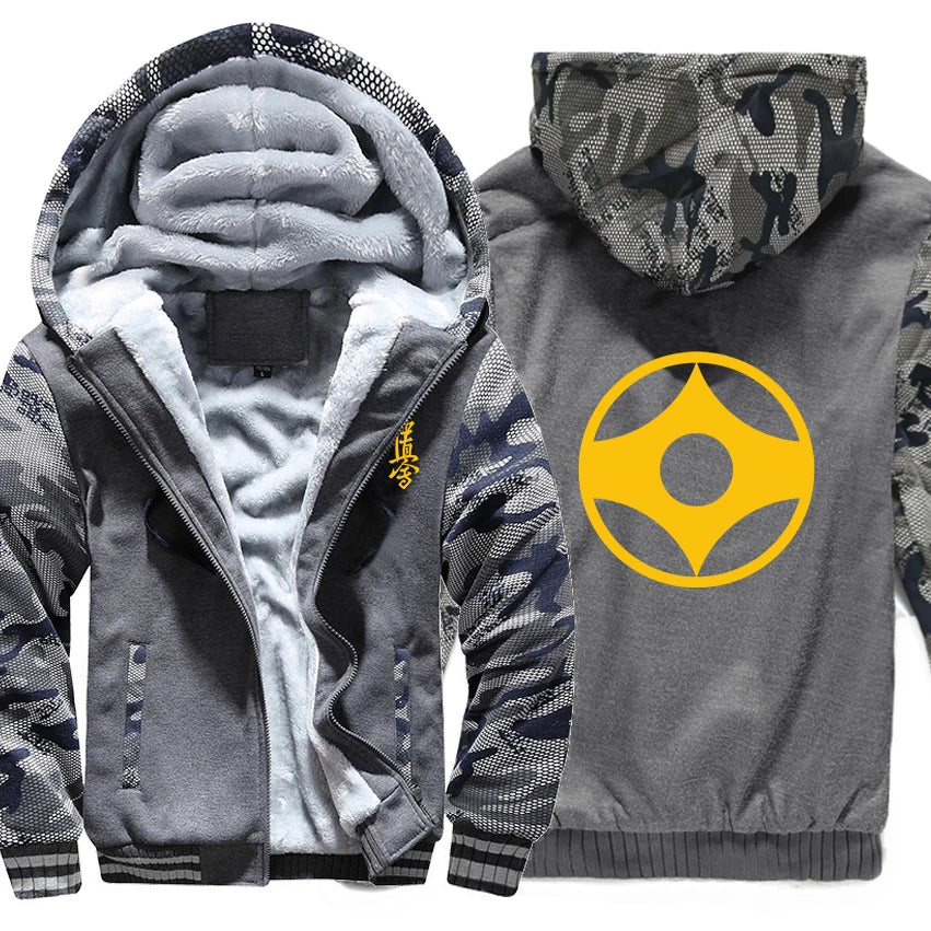Kyokushin Winter Camouflage Zip Hoodie