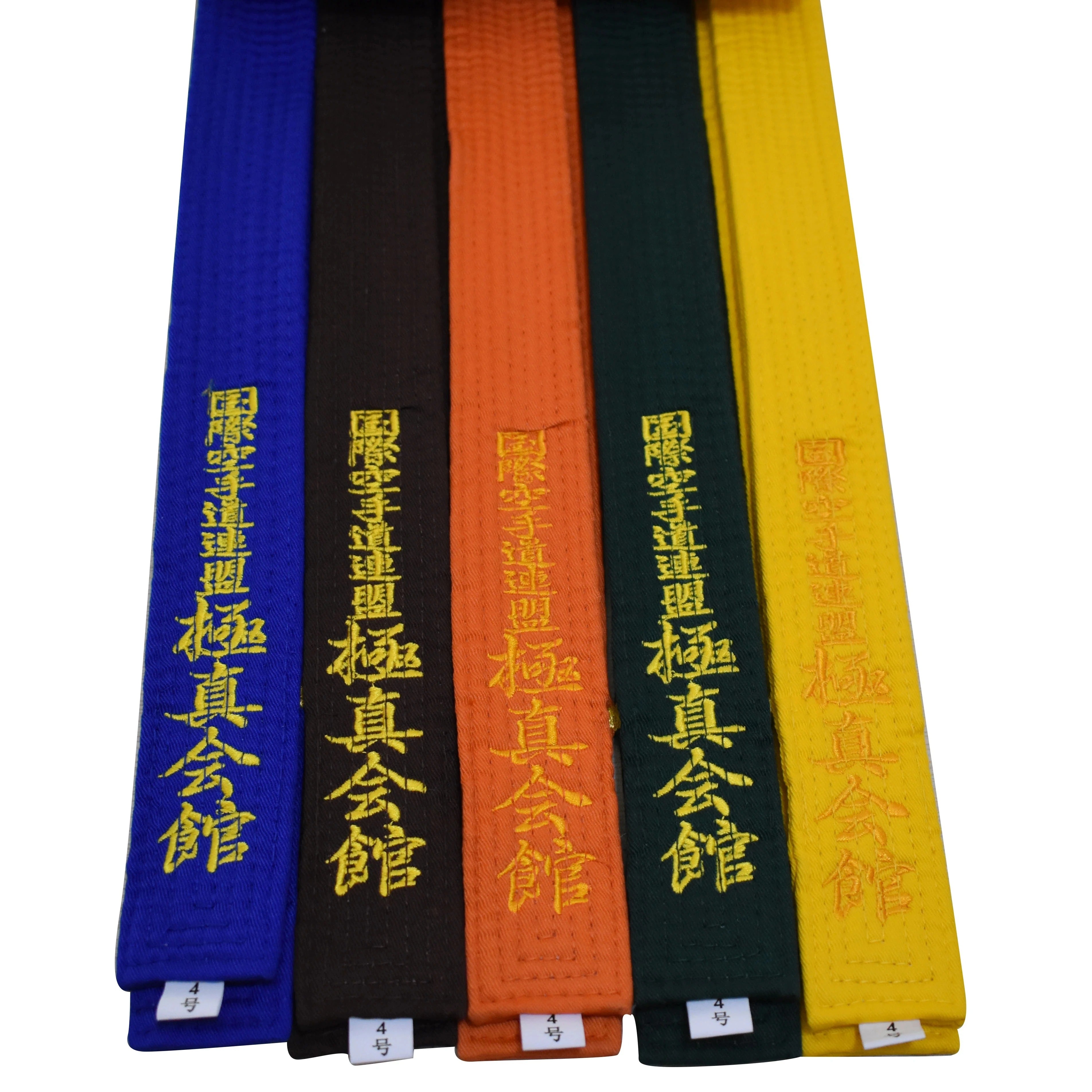 Kyokushin Karate Belts – Embroidered Dan Rank