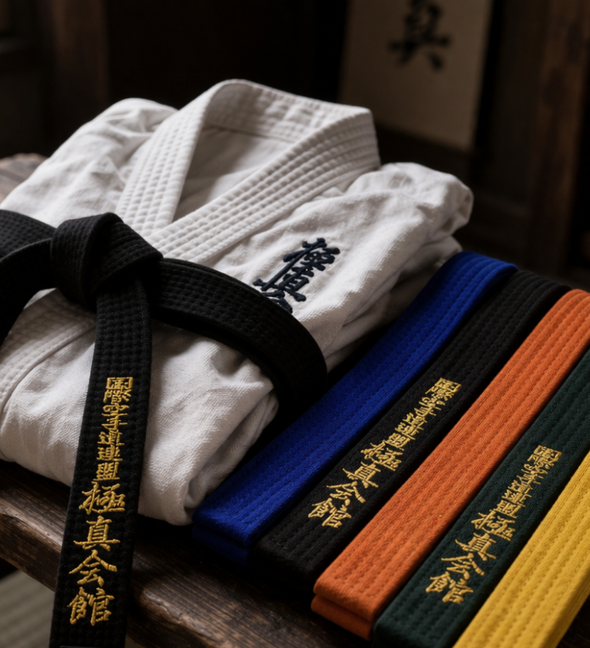Kyokushin Karate Belts – Embroidered Dan Rank