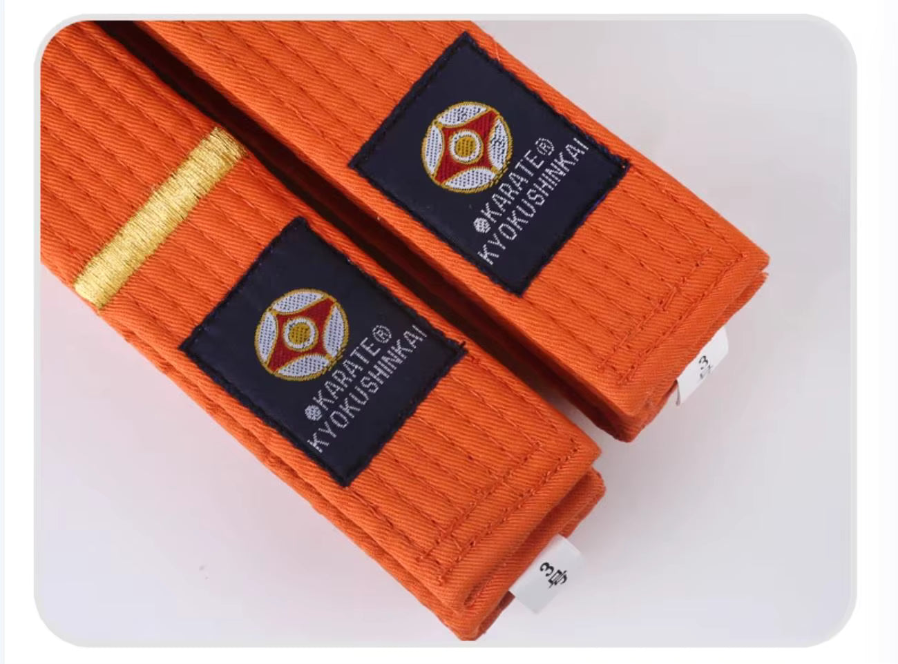 Kyokushin Karate Belts – Embroidered Dan Rank