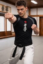 Kyokushin Karate T-shirt Raglan Short Sleeve