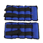 Adjustable Ankle Weights 5kg Set – Running, Boxing & MMA Leg Strength Training