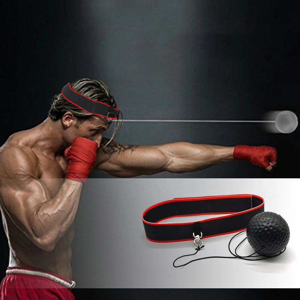 Head-Mounted Boxing Reflex Bal