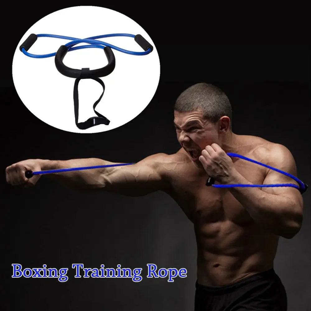 Home Arm MMA Boxing Resistance Training Rubber Bands Gym Equipment Training Pull Rope Exercise Pull Rope
