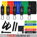 Fitness Resistance Rubber Band Yoga Elastic Band Upgrade Training Bar Set  Pilates Training Exercise Fitness Equipment Pull Rope