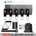 Fitness Resistance Rubber Band Yoga Elastic Band Upgrade Training Bar Set  Pilates Training Exercise Fitness Equipment Pull Rope