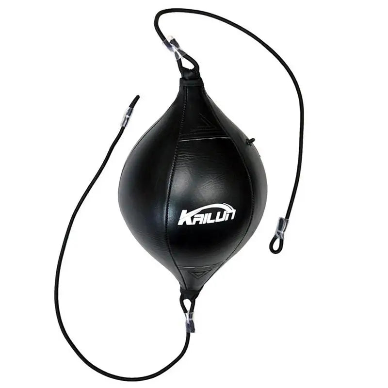 Double End Reflex Boxing Ball – Speed & Accuracy Training Bag (PU Leather, Adjustable Elastic Cord) ﻿