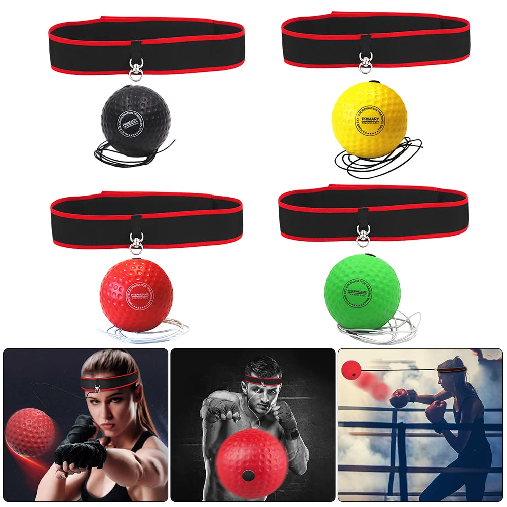 Head-Mounted Boxing Reflex Bal