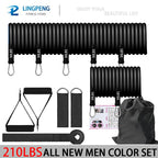 Fitness Resistance Rubber Band Yoga Elastic Band Upgrade Training Bar Set  Pilates Training Exercise Fitness Equipment Pull Rope