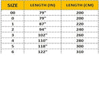 Shinkyokushin Karate Belts – Japanese Kanji Embroidery and Official Labels (Set of 10)