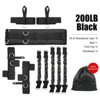 Boxing Training Resistance Band Set Leg Strength and Agility Training Strap System for Boxing,MMA,Muay Thai,Fitness,Basketball