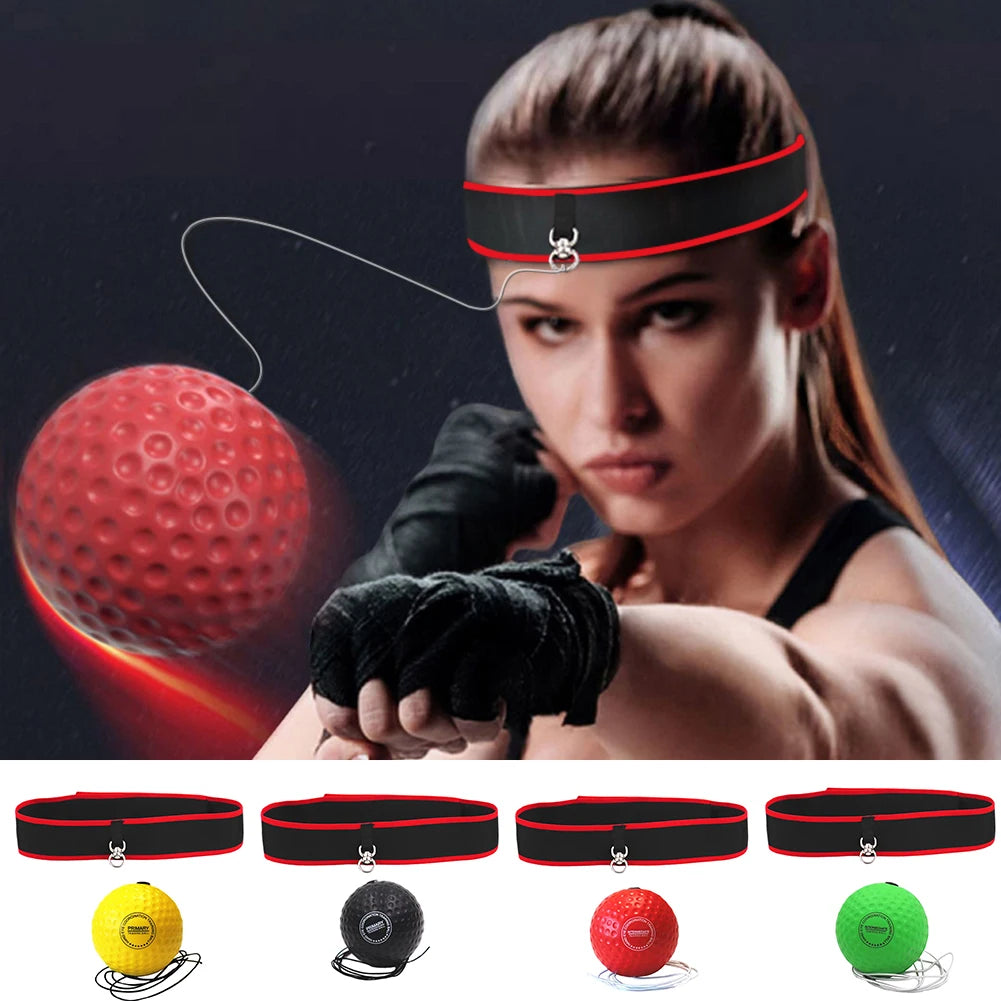 Head-Mounted Boxing Reflex Bal