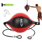 Double End Reflex Boxing Ball – Speed & Accuracy Training Bag (PU Leather, Adjustable Elastic Cord) ﻿
