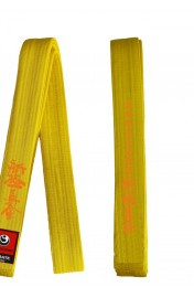 Shinkyokushin Karate Belts – Japanese Kanji Embroidery and Official Labels (Set of 10)