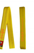Shinkyokushin Karate Belts – Japanese Kanji Embroidery and Official Labels (Set of 10)