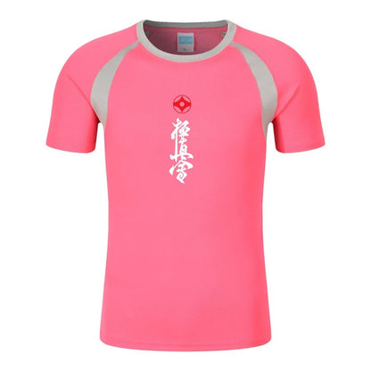 Kyokushin Karate T-shirt Raglan Short Sleeve