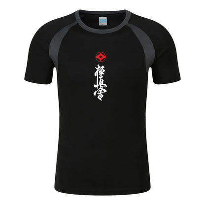 Kyokushin Karate T-shirt Raglan Short Sleeve