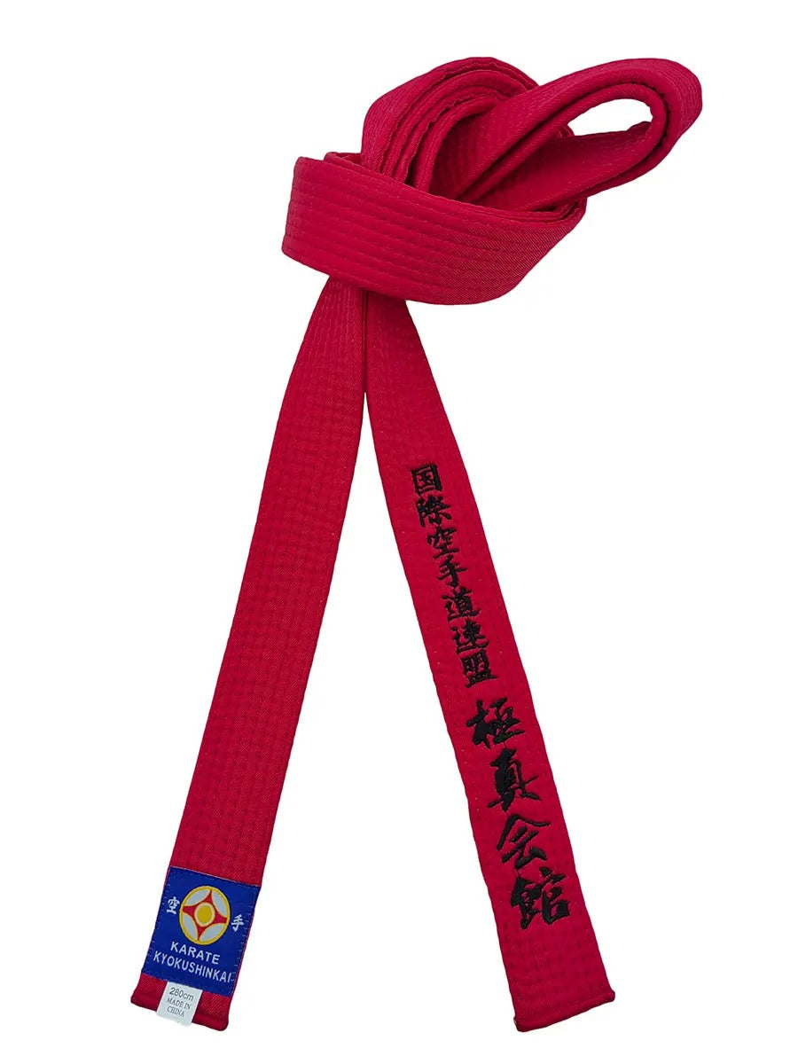 kyokushin color belts