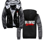 kyokushin  winter men hoodies kanku and kanji