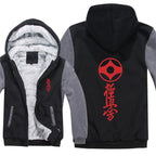 Kyokushin Karate  Pullover  Men Coat  Sweatshirts Hoody bicolored - kyokushin-shop