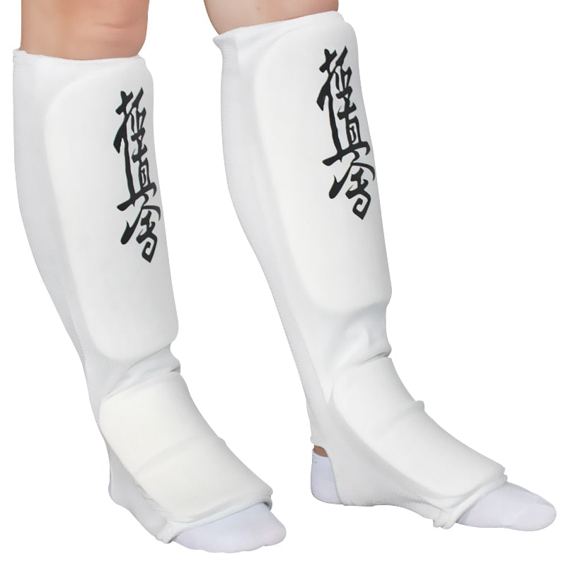 shin guards protectors kyokushin karaté for randori