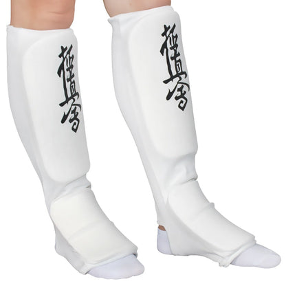 shin guards protectors kyokushin karaté for randori
