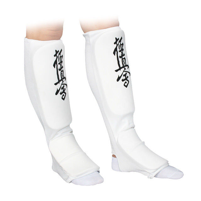 shin guards protectors kyokushin karaté for randori
