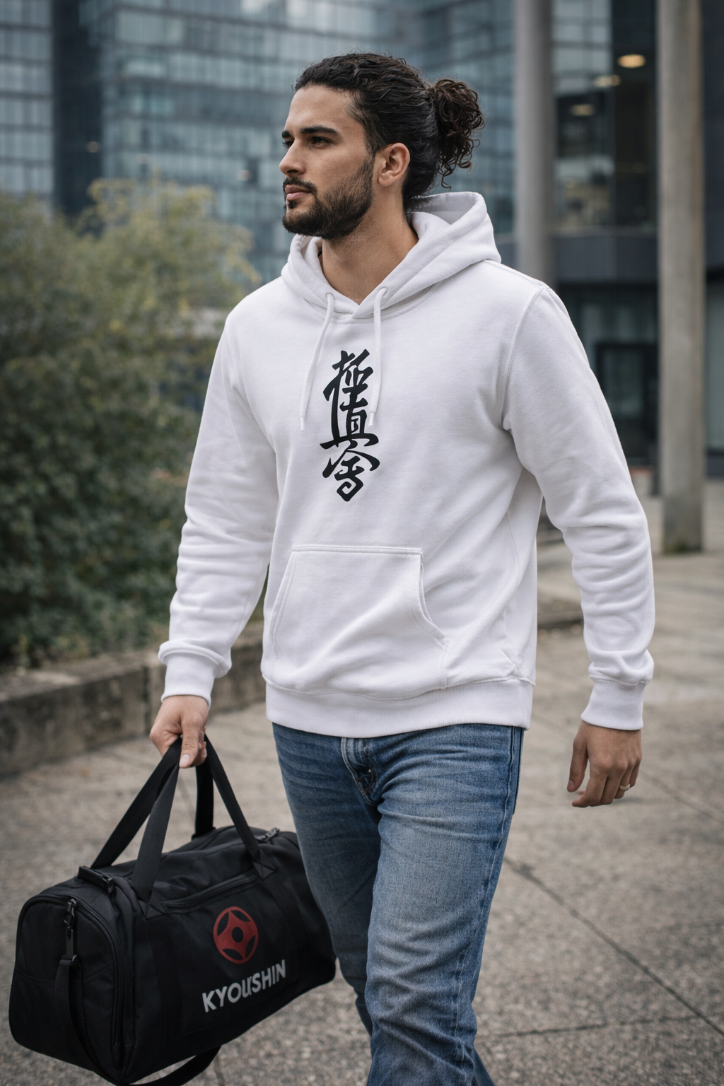 sweat Hoodie kyokushinkai kanku in back